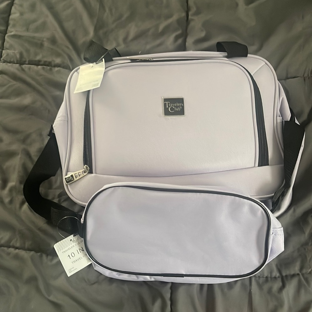 Purple Traveler’s Club tote